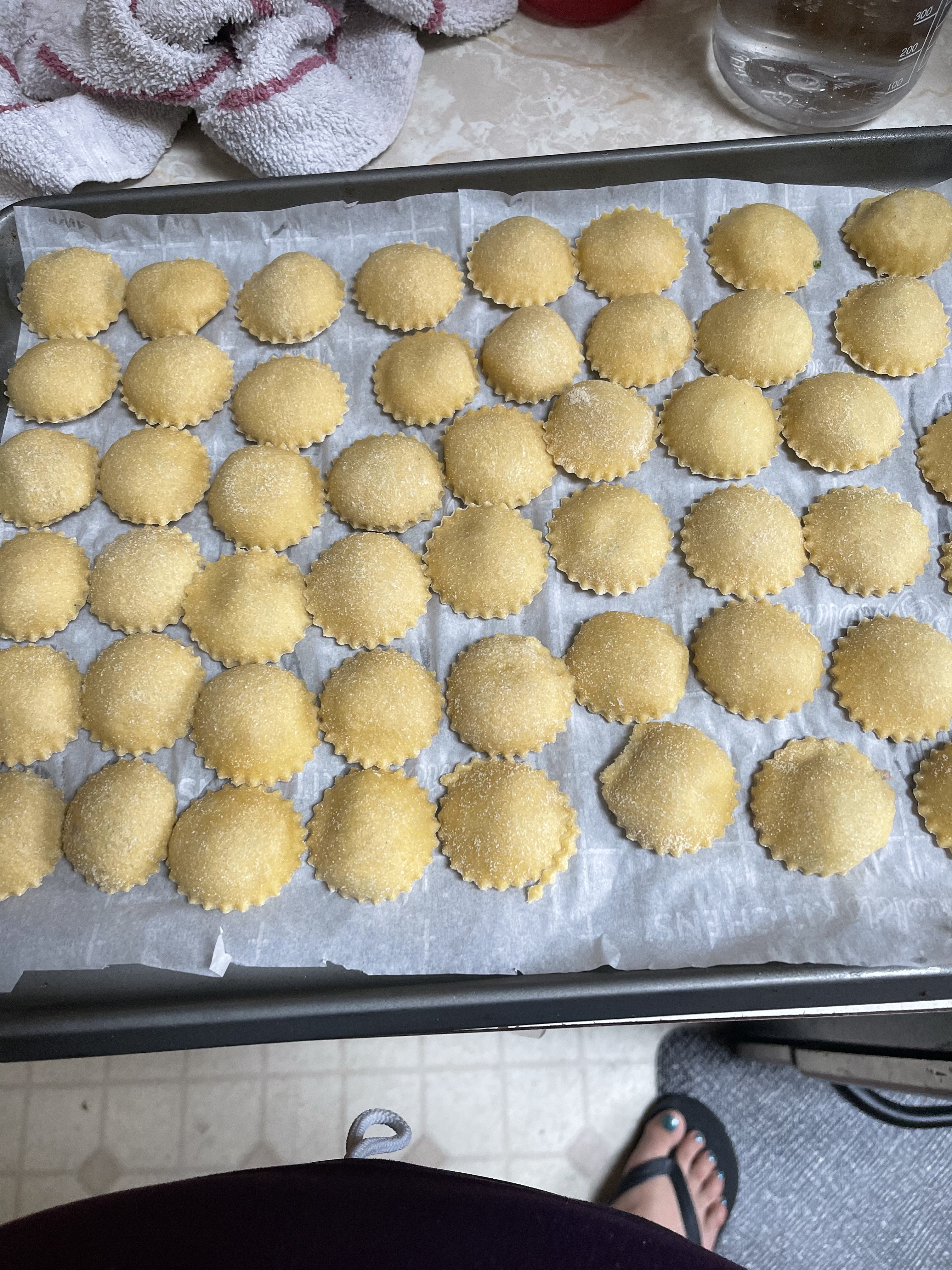 hand made ravioli